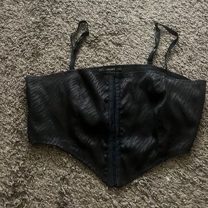 Forever 21 Black Dress with Branded Neck Label